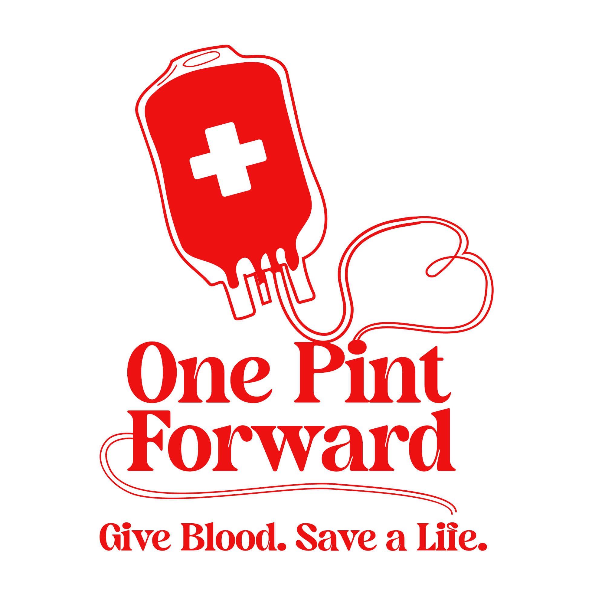 One Pint Forward — Give Blood. Save a Life.